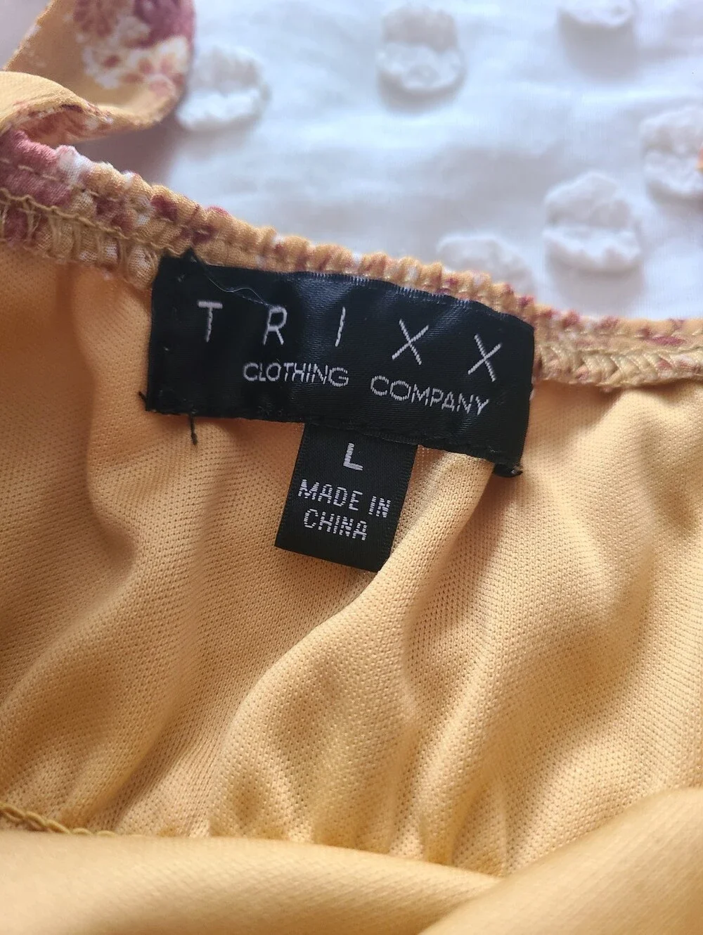 Trixxi smocked bodice